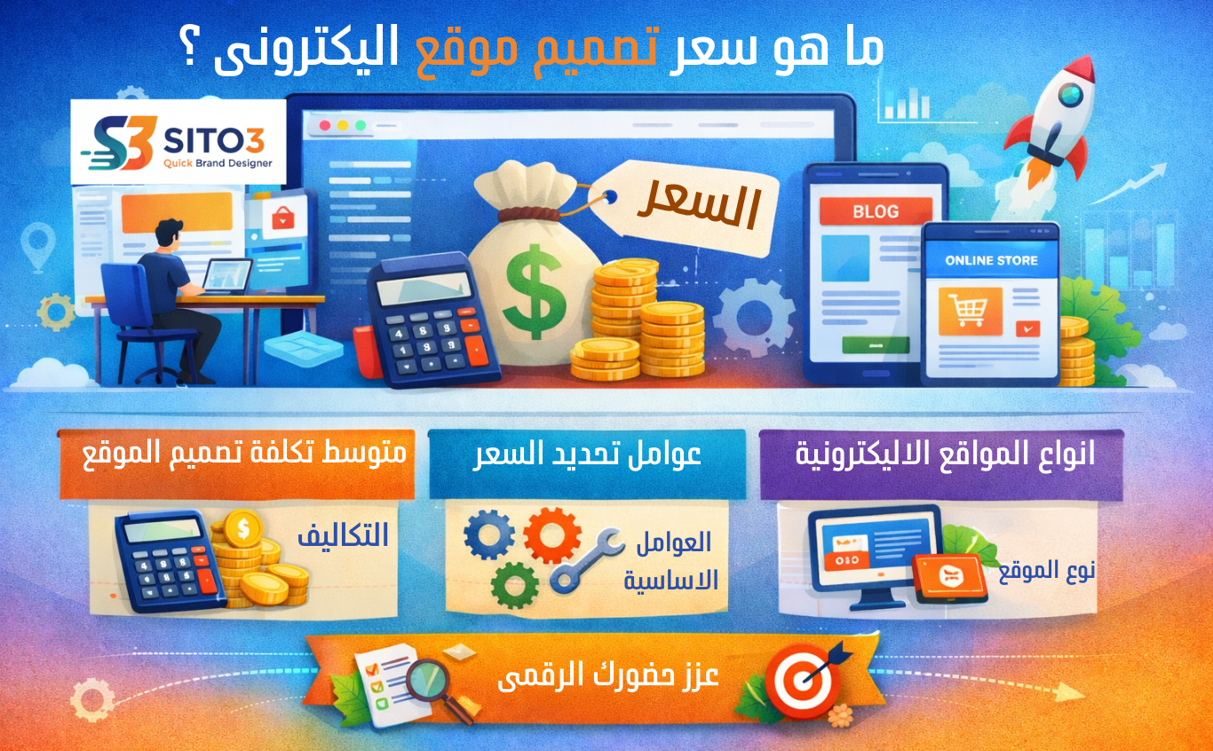 سعر تصميم موقع إلكتروني: دليل شامل لفهم التكاليف والعوامل المؤثرة